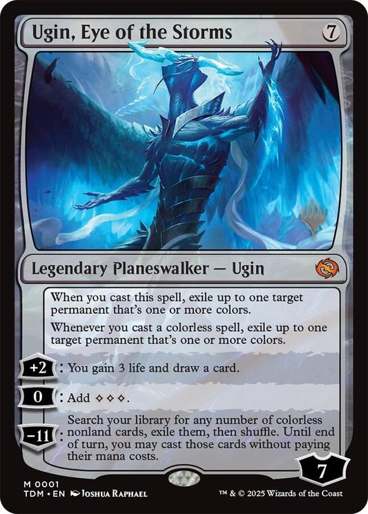 Image for Ugin, Eye of the Storms (1) (Promo Pack: Tarkir: Dragonstorm) - Magic: The Gathering