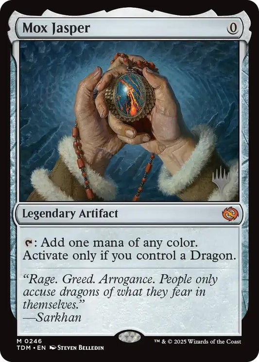 Image for Mox Jasper (246) (Promo Pack: Tarkir: Dragonstorm) - Magic: The Gathering