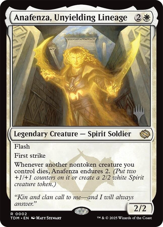 Image for Anafenza, Unyielding Lineage (2) (Promo Pack: Tarkir: Dragonstorm) - Magic: The Gathering