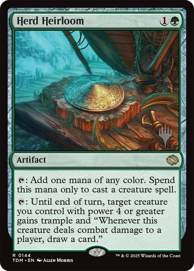 Image for Herd Heirloom (144) (Promo Pack: Tarkir: Dragonstorm) - Magic: The Gathering