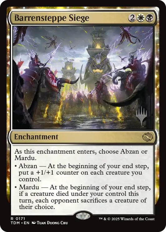 Image for Barrensteppe Siege (171) (Promo Pack: Tarkir: Dragonstorm) - Magic: The Gathering