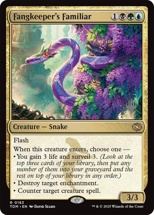 Image for Fangkeeper's Familiar (183) (Promo Pack: Tarkir: Dragonstorm) - Magic: The Gathering