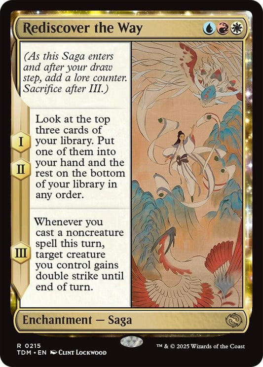 Image for Rediscover the Way (215) (Promo Pack: Tarkir: Dragonstorm) - Magic: The Gathering