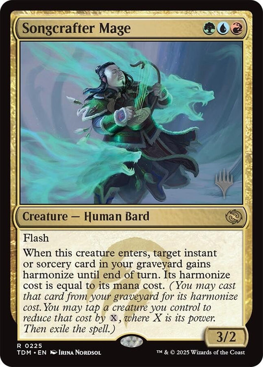 Image for Songcrafter Mage (225) (Promo Pack: Tarkir: Dragonstorm) - Magic: The Gathering