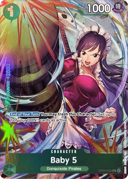 Image for Baby 5 (Premium Card Collection -Best Selection Vol. 3-) (OP04-032) (One Piece Promotion Cards) - One Piece Card Game