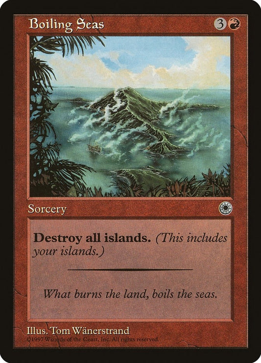 Image for Boiling Seas (Portal) - Magic: The Gathering
