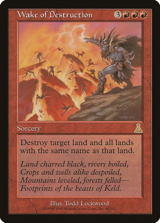 Image for Wake of Destruction (99) (Urza's Destiny) - Magic: The Gathering