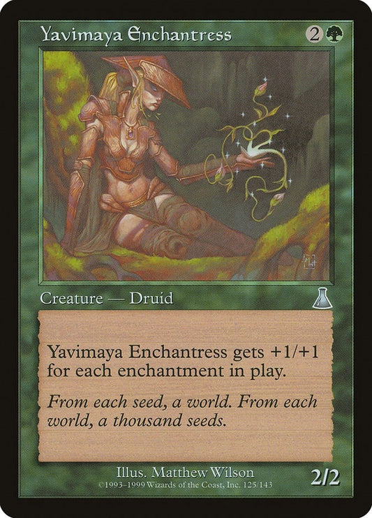 Image for Yavimaya Enchantress (125) (Urza's Destiny) - Magic: The Gathering