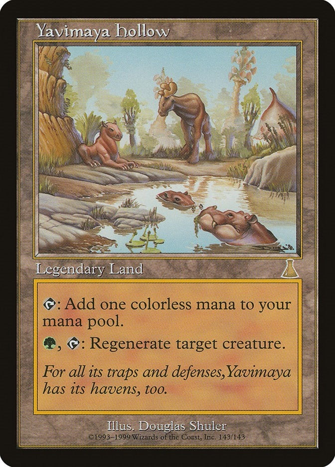 Image for Yavimaya Hollow (143) (Urza's Destiny) - Magic: The Gathering