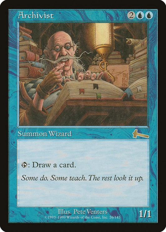 Image for Archivist (26) (Urza's Legacy) - Magic: The Gathering