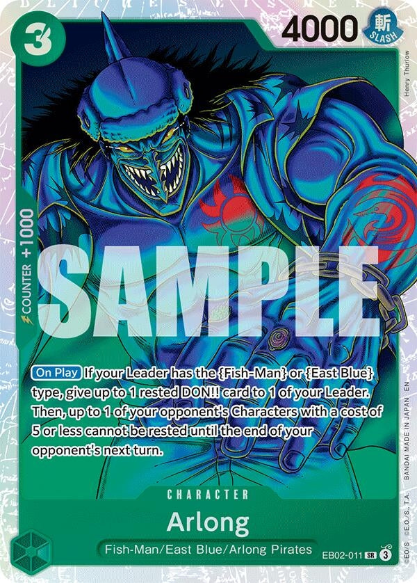 Image for Arlong (EB02-011) (Extra Booster: Anime 25th Collection) - One Piece Card Game