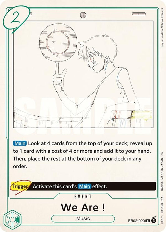Image for We Are! (EB02-020) (Extra Booster: Anime 25th Collection) - One Piece Card Game