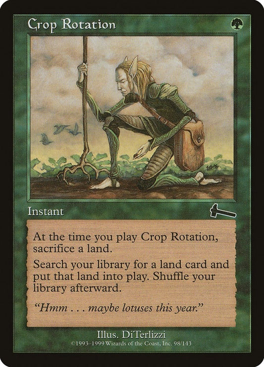 Image for Crop Rotation (98) (Urza's Legacy) - Magic: The Gathering