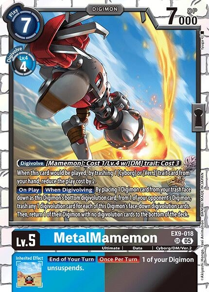 Image for MetalMamemon (EX9-018) (Versus Monsters) - Digimon Card Game