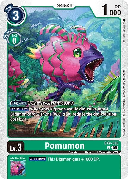 Image for Pomumon (EX9-036 C) (Versus Monsters) - Digimon Card Game