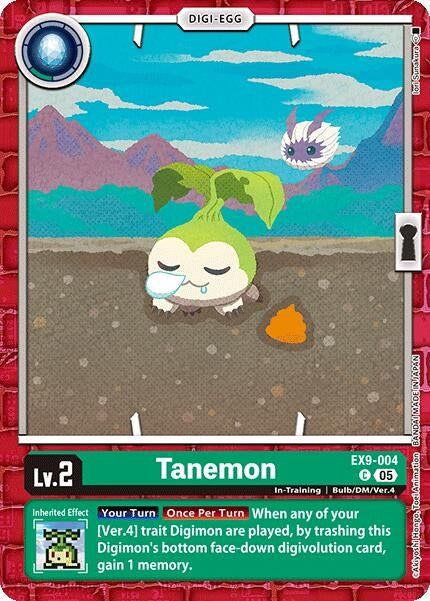 Image for Tanemon (EX9-004 C) (Versus Monsters) - Digimon Card Game