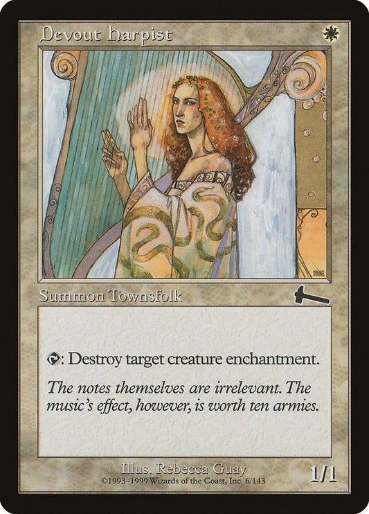 Image for Devout Harpist (6) (Urza's Legacy) - Magic: The Gathering