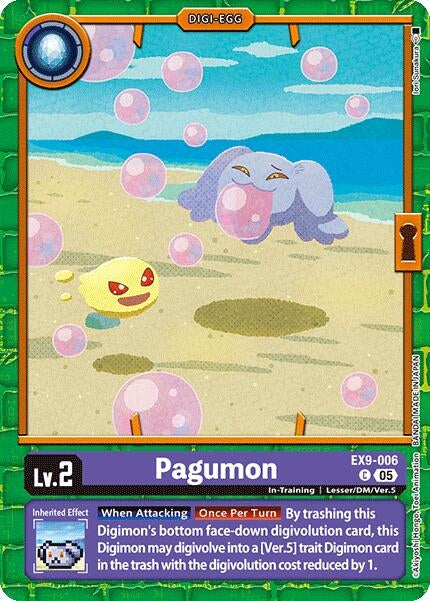 Image for Pagumon (EX9-006 C) (Versus Monsters) - Digimon Card Game