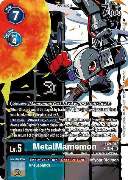 Image for MetalMamemon (Alternate Art) (EX9-018) (Versus Monsters) - Digimon Card Game