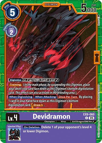 Image for Devidramon (EX9-060 C) (Versus Monsters) - Digimon Card Game