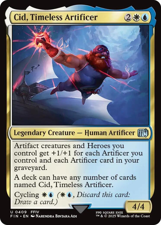 Image for Cid, Timeless Artificer (0409) (409) (FINAL FANTASY) - Magic: The Gathering