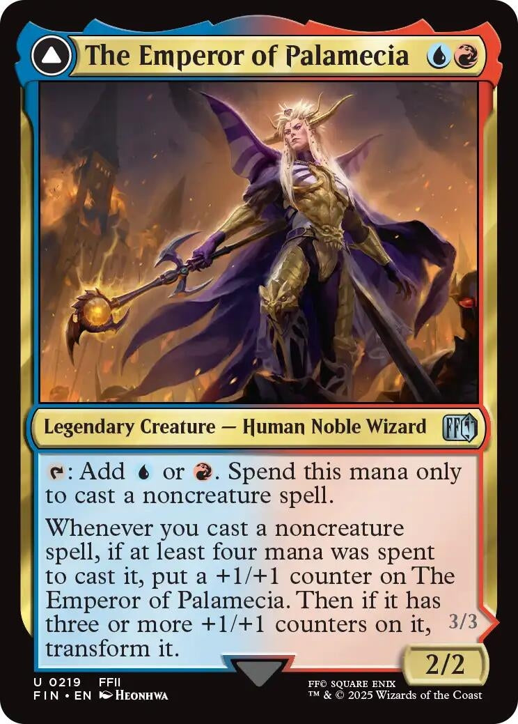 Image for The Emperor of Palamecia (219) (FINAL FANTASY) - Magic: The Gathering
