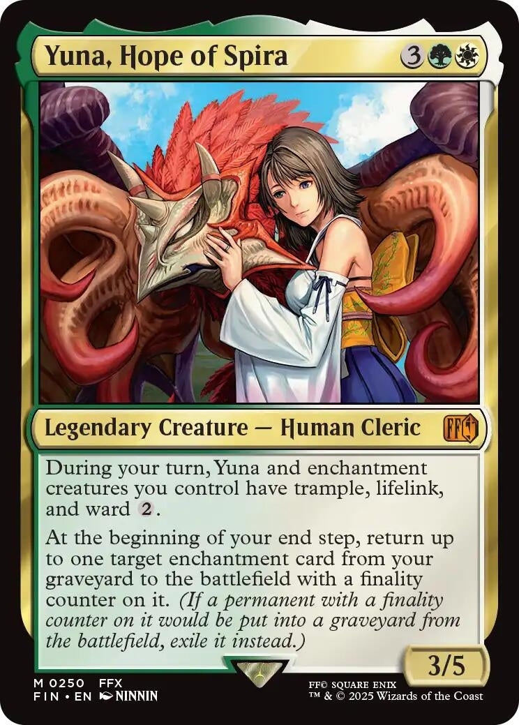 Image for Yuna, Hope of Spira (250) (FINAL FANTASY) - Magic: The Gathering