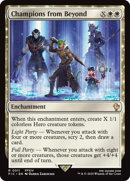 Image for Champions from Beyond (11) (Commander: FINAL FANTASY) - Magic: The Gathering