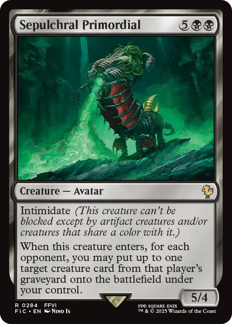 Image for Sepulchral Primordial (284) (Commander: FINAL FANTASY) - Magic: The Gathering