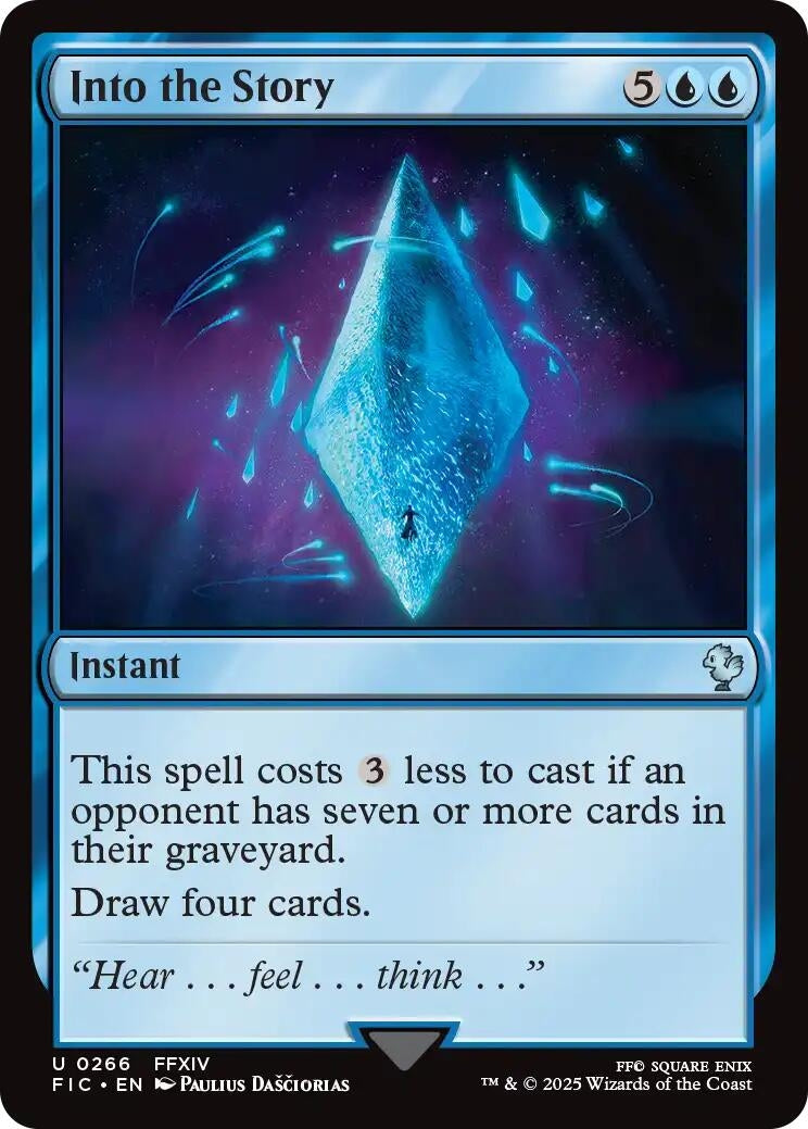 Image for Into the Story (266) (Commander: FINAL FANTASY) - Magic: The Gathering