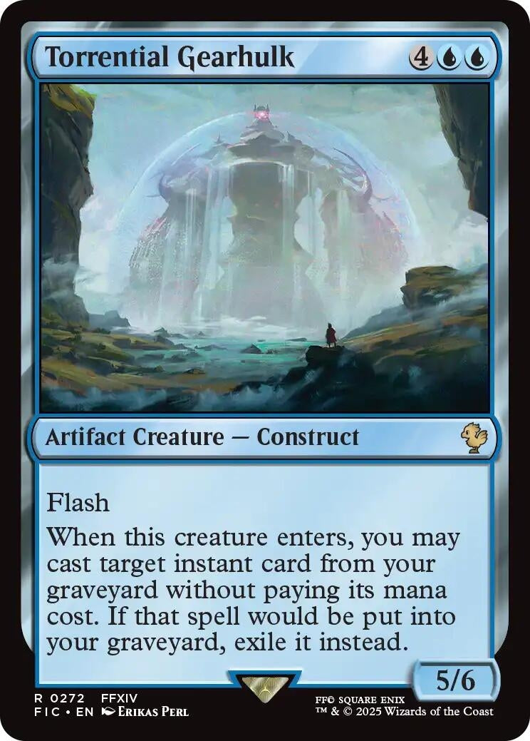 Image for Torrential Gearhulk (272) (Commander: FINAL FANTASY) - Magic: The Gathering