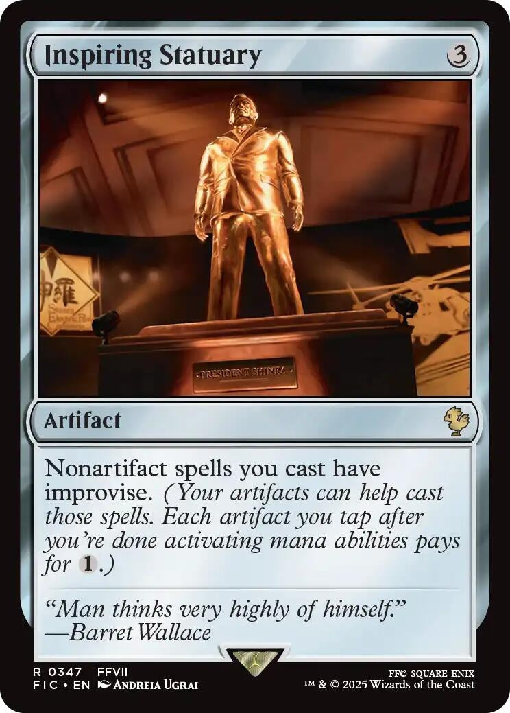 Image for Inspiring Statuary (347) (Commander: FINAL FANTASY) - Magic: The Gathering