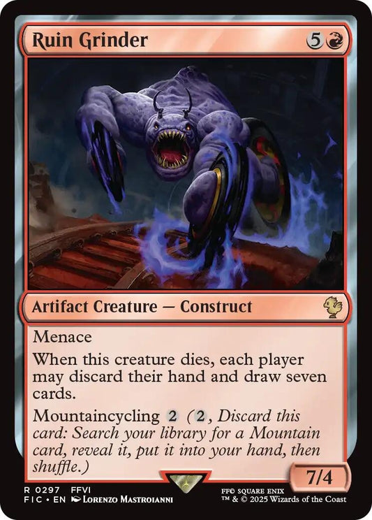 Image for Ruin Grinder (297) (Commander: FINAL FANTASY) - Magic: The Gathering