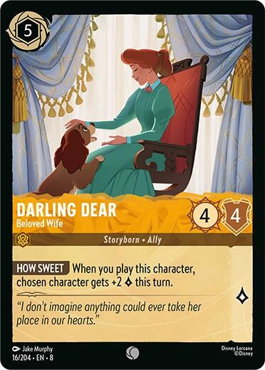 Image for Darling Dear - Beloved Wife (16/204) (Reign of Jafar) - Disney Lorcana