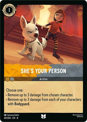 Image for She's Your Person (40/204) (Reign of Jafar) - Disney Lorcana