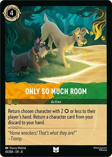 Image for Only So Much Room (41/204) (Reign of Jafar) - Disney Lorcana