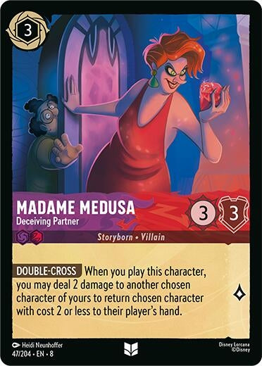 Image for Madame Medusa - Deceiving Partner (47/204) (Reign of Jafar) - Disney Lorcana
