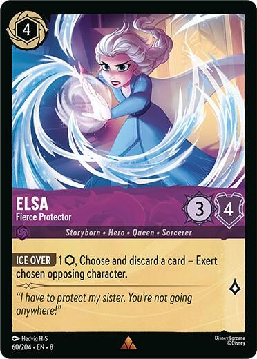 Image for Elsa - Fierce Protector (60/204) (Reign of Jafar) - Disney Lorcana
