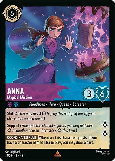 Image for Anna - Magical Mission (72/204) (Reign of Jafar) - Disney Lorcana