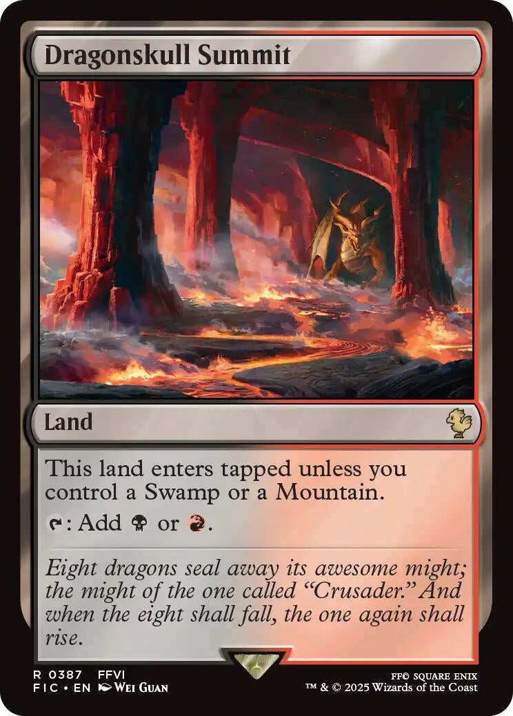Image for Dragonskull Summit (387) (Commander: FINAL FANTASY) - Magic: The Gathering