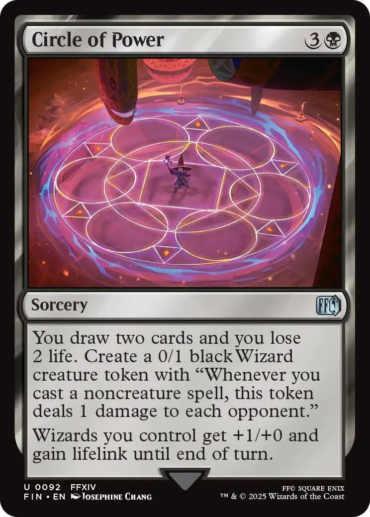 Image for Circle of Power (92) (FINAL FANTASY) - Magic: The Gathering