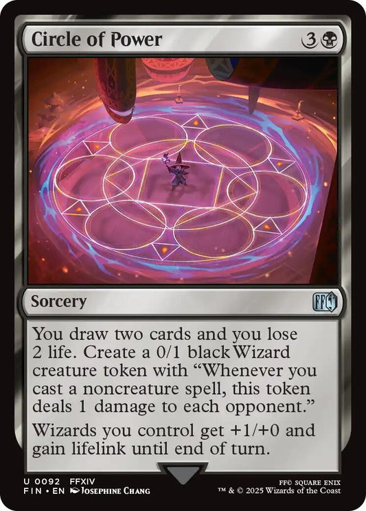 Image for Circle of Power (92) (FINAL FANTASY) - Magic: The Gathering