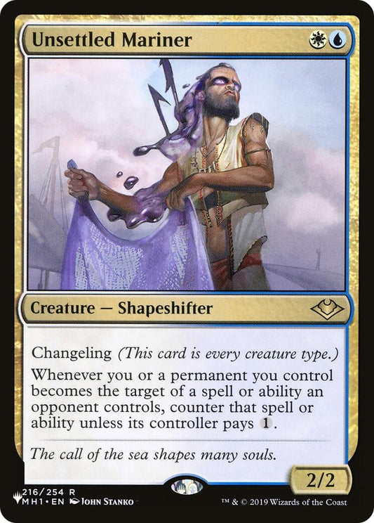 Image for Unsettled Mariner (216/254) (The List Reprints) - Magic: The Gathering