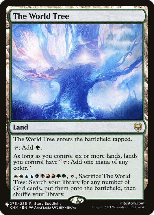 Image for The World Tree (KHM) (275) (The List Reprints) - Magic: The Gathering