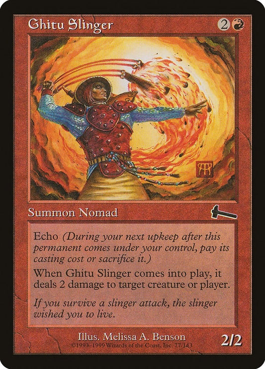 Image for Ghitu Slinger (77) (Urza's Legacy) - Magic: The Gathering