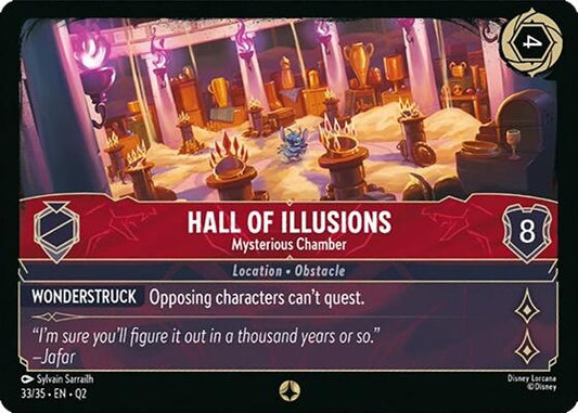 Image for Hall of Illusions - Mysterious Chamber (33/35) (Illumineer's Quest: Palace Heist) - Disney Lorcana