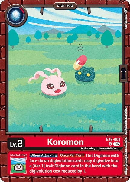 Image for Koromon (EX9-001 C) (Versus Monsters) - Digimon Card Game