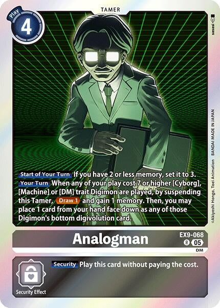 Image for Analogman (EX9-068 R) (Versus Monsters) - Digimon Card Game