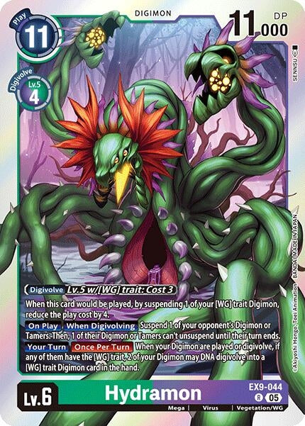 Image for Hydramon (EX9-044 R) (Versus Monsters) - Digimon Card Game