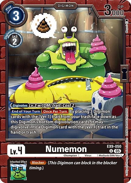 Image for Numemon (EX9-050 U) (Versus Monsters) - Digimon Card Game